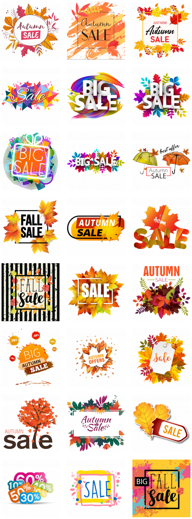 Autumn SALE 2